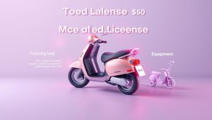 Mopedlappen: Offentlige gebyrer og obligatoriske kurs
